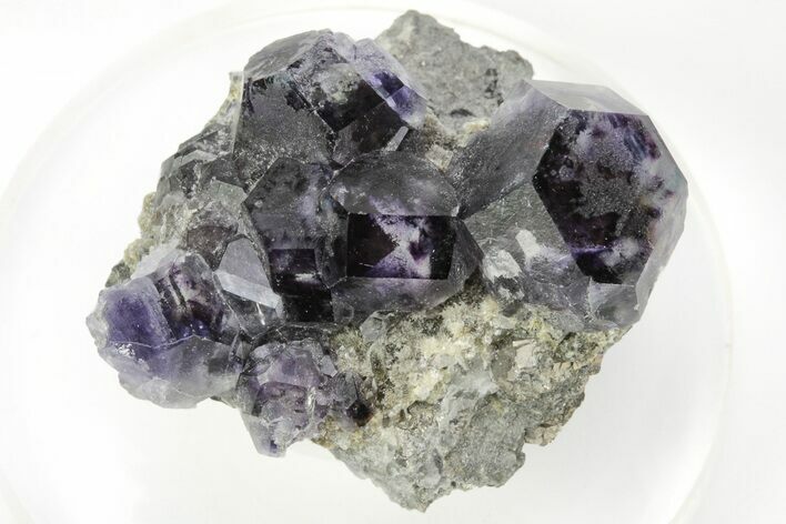 Cuboctahedral Fluorite w/ Purple Phantoms - Yaogangxian Mine #215802